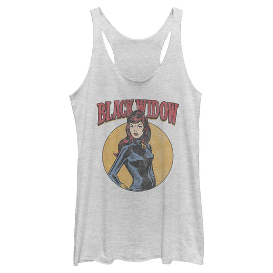 Junior's Marvel Black Widow Tank Top